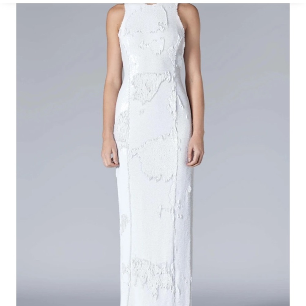 Sold out Galvan Cannes column dress in 36 (4 US)